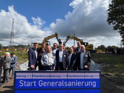 Start Generalsanierung Hamburg–Berlin